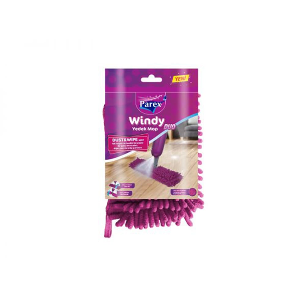  Serpillere microfibre de rech pour windy duo  spray (sol dur) 39 x 14 cm-1807603