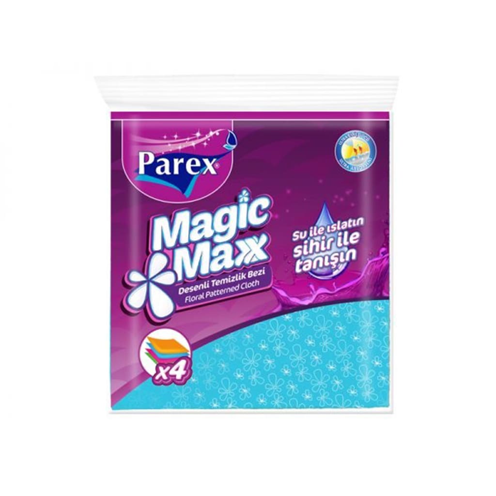 4 lavettes  magiques de nettoyage 35x34 cm-1909748 