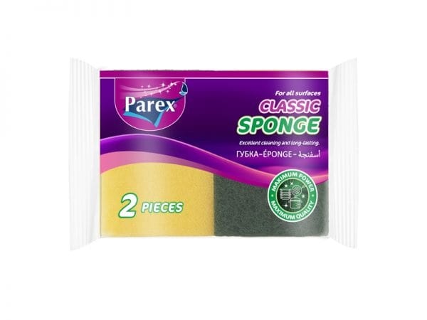  2 éponges + scotch brite-2107970