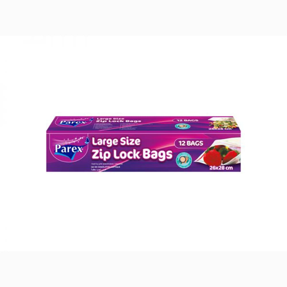 12 sachets de congelation Ziplock GM 26x28cm-1909458 